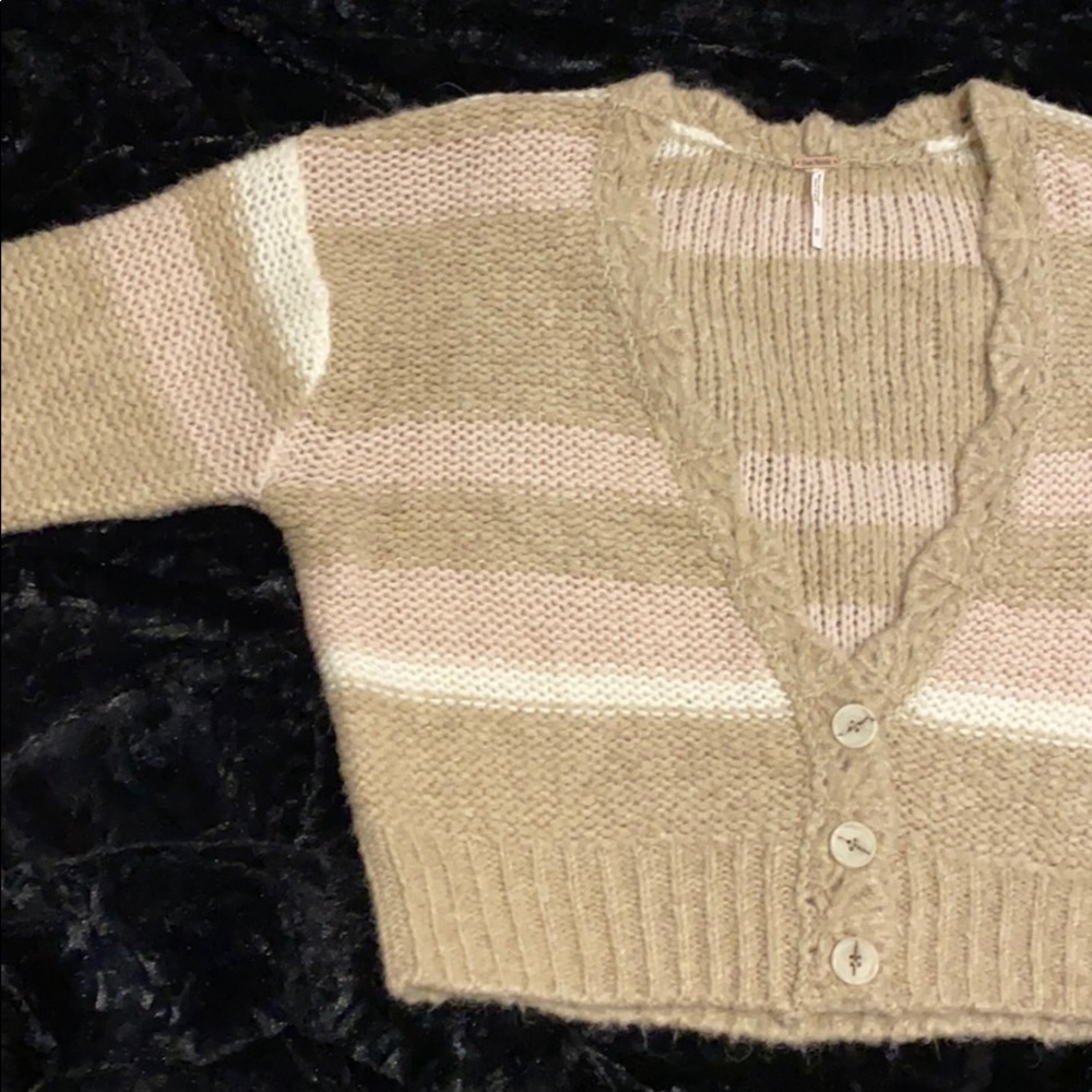 Free People Fine Time Knit Cardigan. XS, M, L - Picture 6 of 15